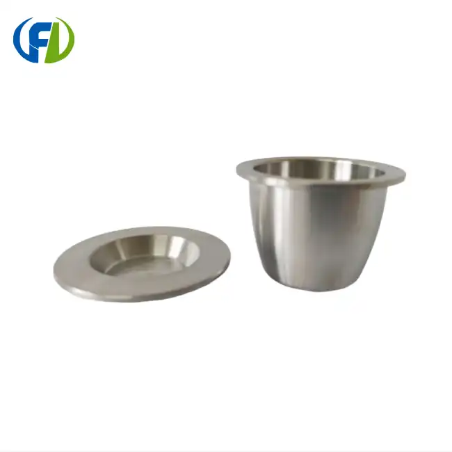 Zirconium Crucible with Lid